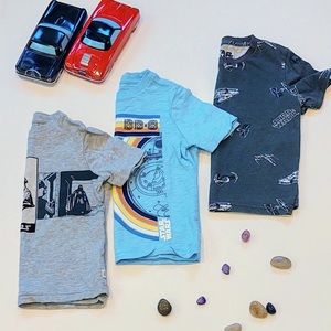 Set of Boys Star Wars Tee Shirts